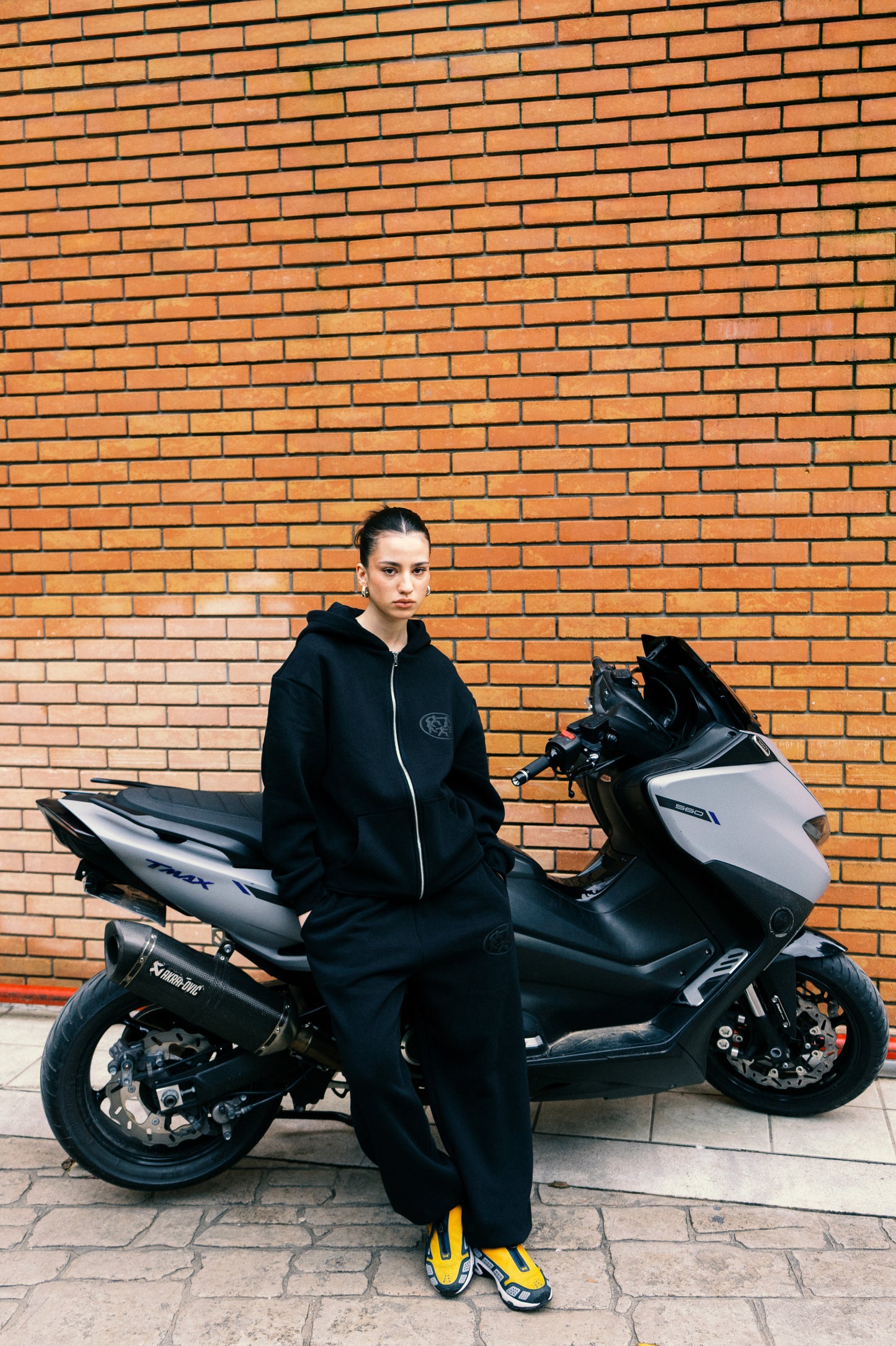 “OG LOGO” BLACK ON BLACK TRACKSUIT