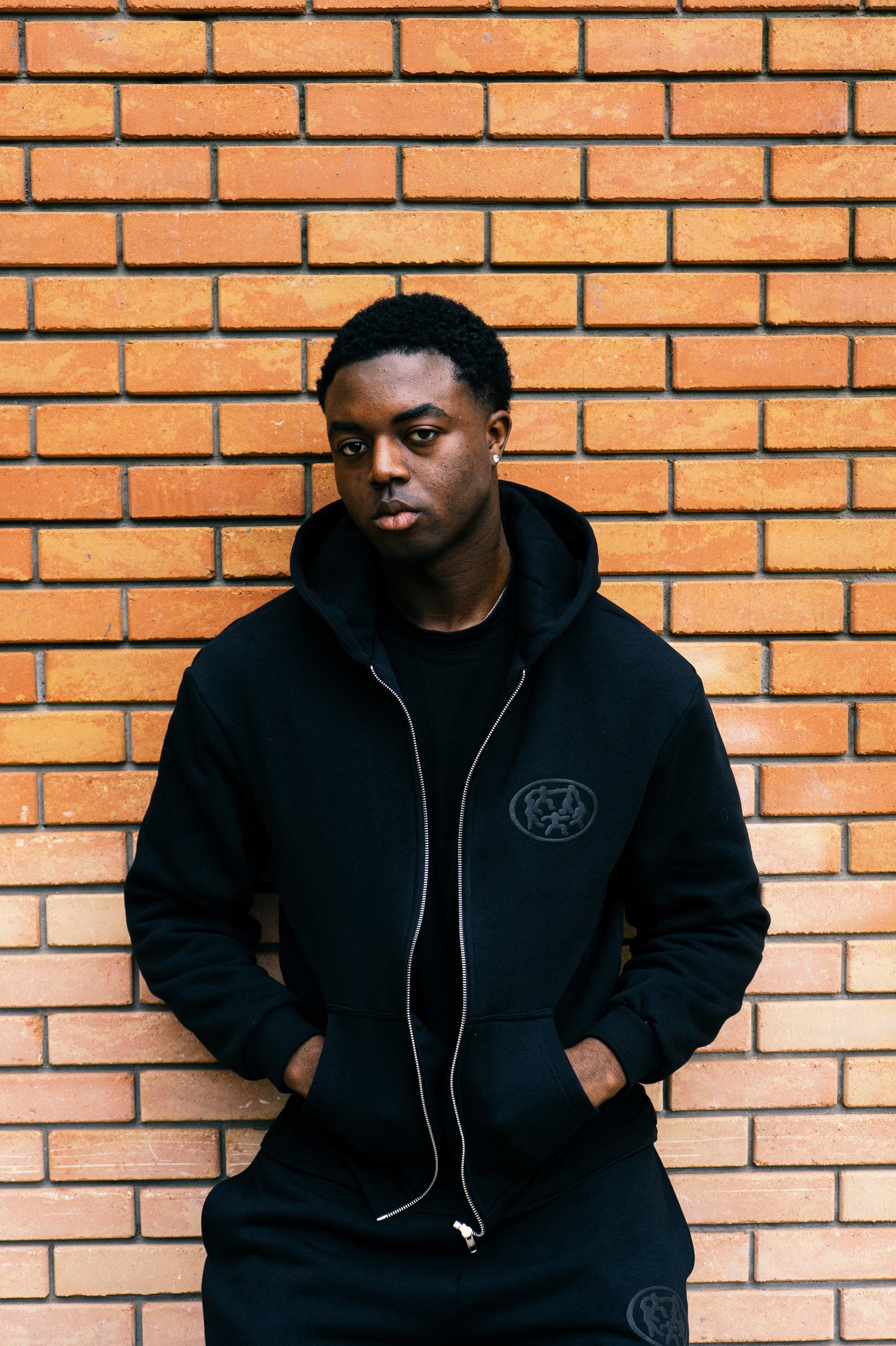 “OG LOGO” BLACK ON BLACK TRACKSUIT