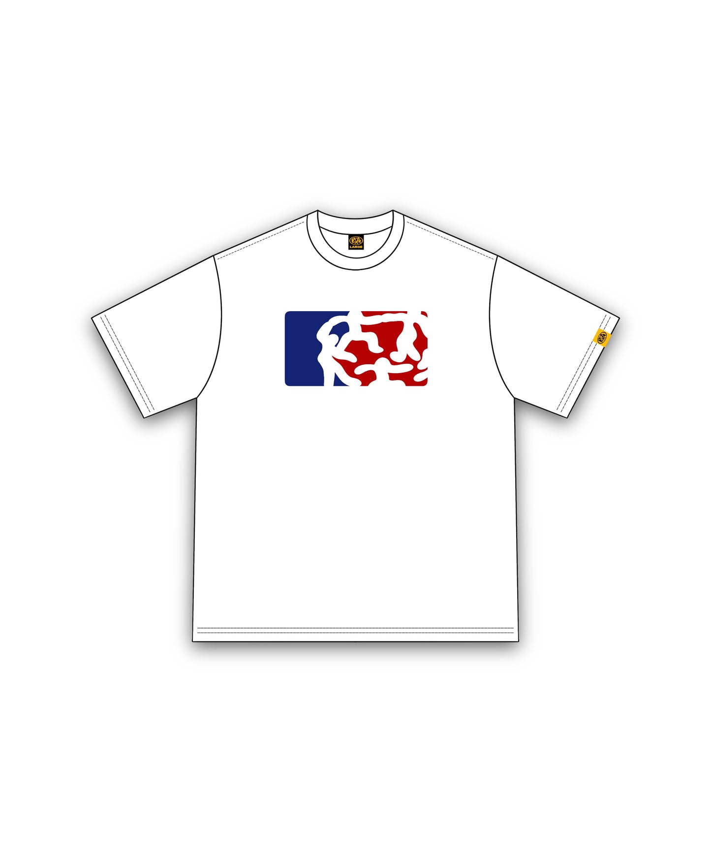 “TOUCH MLB” WHITE T-SHIRT