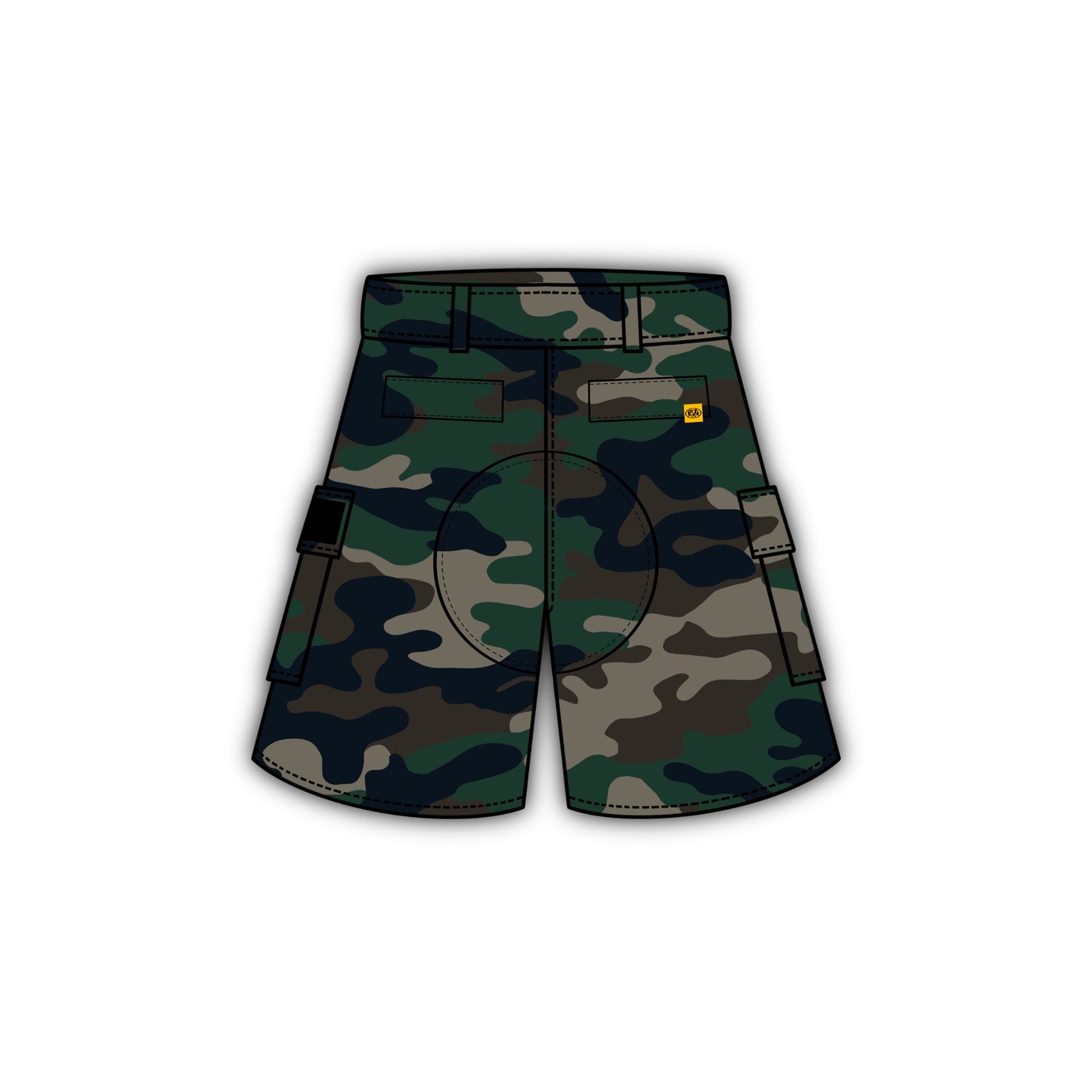 TOUCH “CAMO CARGO SHORTS”